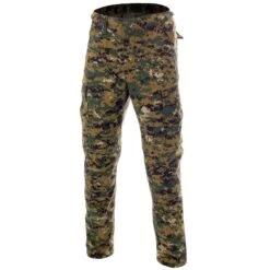 MFH BDU Combat Trousers Ripstop Digital Woodland