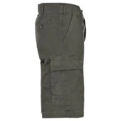 MFH BW Bermuda Moleskin OD Green Stonewashed -Brandit Shop 01453P 03