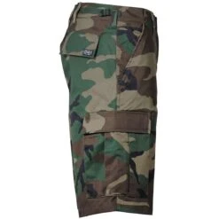 MFH US BDU Bermuda Shorts Woodland -Brandit Shop 01502TMFHUSBermudaBDUShortsWoodland2 1