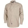 MFH Long Sleeved Teflon Coated Ripstop Attack Shirt Khaki -Brandit Shop 02325 Khaki 01