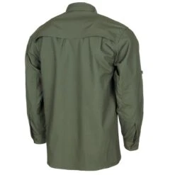 MFH Long Sleeved Teflon Coated Ripstop Attack Shirt OD Green -Brandit Shop 02325 OD Green 02
