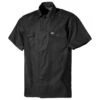 MFH US Short Sleeved Shirt Black 17 MFH US Short Sleeved Shirt Black -Brandit Shop 02712 Black 01
