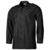 MFH US Long Sleeved Shirt Black 5 MFH US Long Sleeved Shirt Black -Brandit Shop 02752 Black 01