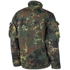 MFH BW Combat Jacket Short Flecktarn -Brandit Shop 03476V MFH BW Combat Jacket Short MFH Flacktarn 002