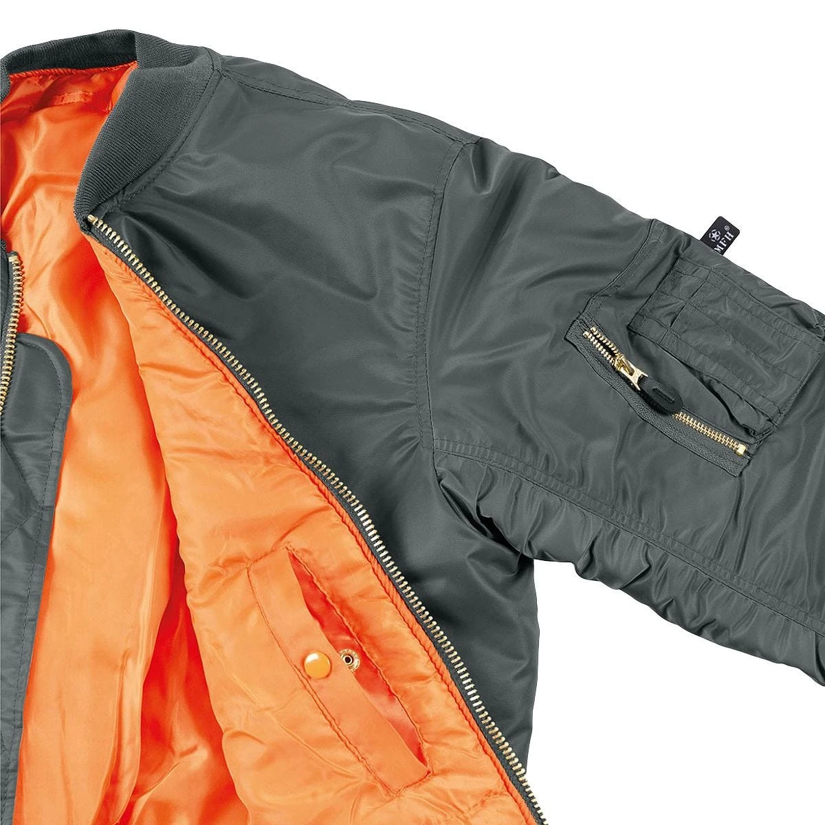 MFH US MA1 Flight Jacket Urban Grey 3 MFH US MA1 Flight Jacket Urban Grey - Image 3