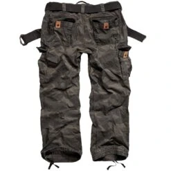 Surplus Premium Vintage Trousers Black Camo -Brandit Shop 05 3597 42 surplus premium vintage trousers black camo 22 1