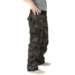 Surplus Premium Vintage Trousers Black Camo -Brandit Shop 05 3597 42 surplus premium vintage trousers black camo 44 1
