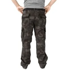 Surplus Premium Vintage Trousers Black Camo -Brandit Shop 05 3597 42 surplus premium vintage trousers black camo 55 1