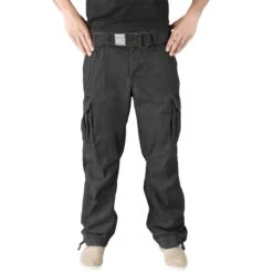 Surplus Premium Vintage Trousers Black -Brandit Shop 05 3597 63 surplus premium vintage trousers black 33 1