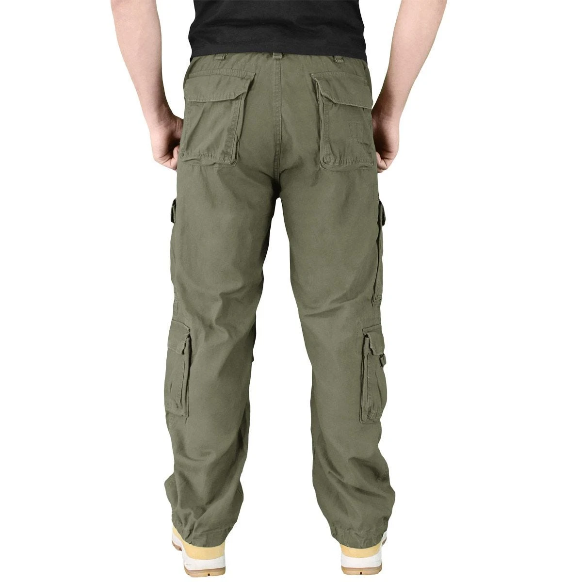 Surplus Airborne Vintage Trousers Olive 5 Surplus Airborne Vintage Trousers Olive - Image 5