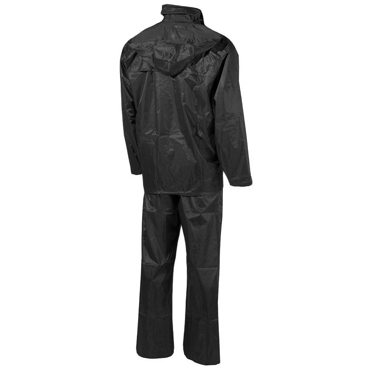MFH 2-Piece Rain Suit Black 2 MFH 2-Piece Rain Suit Black - Image 2
