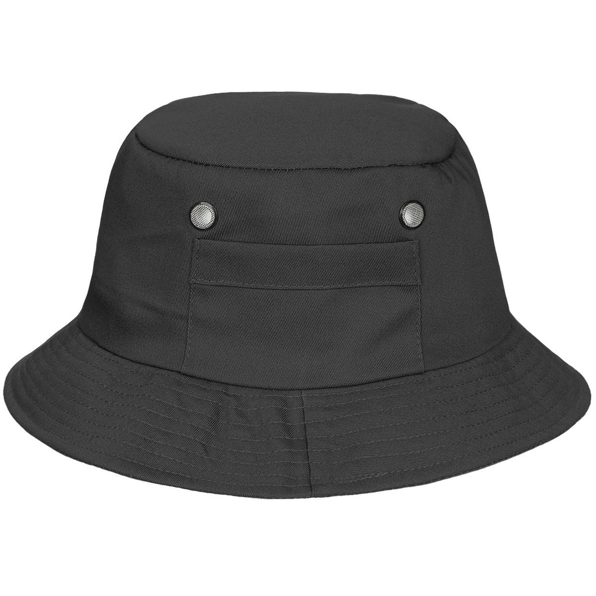 MFH Fisherman Bucket Hat Black 2 MFH Fisherman Bucket Hat Black - Image 2