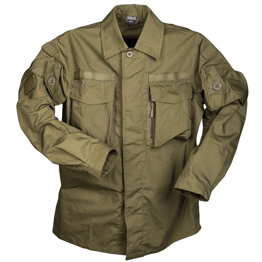 Mil-Tec BW Commando Smock Shirt Olive 1 Mil-Tec BW Commando Smock Shirt Olive