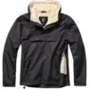 Brandit Windbreaker Sherpa Jacket Black -Brandit Shop 3173 2 Brandit Windbreaker Sherpa Jacket Black 1 2