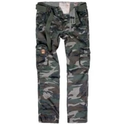Surplus Ladies Premium Trousers Slimmy Woodland Camo