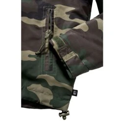 Brandit Ladies Windbreaker Front Zip Woodland -Brandit Shop 33113 10 Brandit Ladies Windbreaker Front Zip Woodland 04