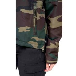 Brandit Ladies Windbreaker Front Zip Woodland -Brandit Shop 33113 10 Brandit Ladies Windbreaker Front Zip Woodland 07