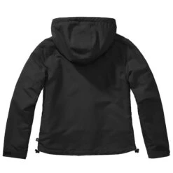 Brandit Ladies Windbreaker Front Zip Black -Brandit Shop 33113 2 Brandit Ladies Windbreaker Front Zip Black 02