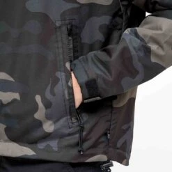 Brandit Ladies Windbreaker Front Zip Dark Camo -Brandit Shop 33113 4BranditLadiesWindbreakerFrontZipDarkCamo 007
