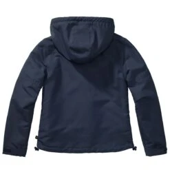 Brandit Ladies Windbreaker Front Zip Navy -Brandit Shop 33113 8 Brandit Ladies Windbreaker Front Zip Navy 02