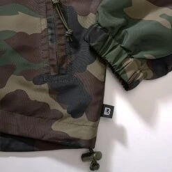 Brandit Ladies Summer Windbreaker Frontzip Woodland -Brandit Shop 33114 10 Brandit Ladies Summer Windbreaker frontzip Woodland 05