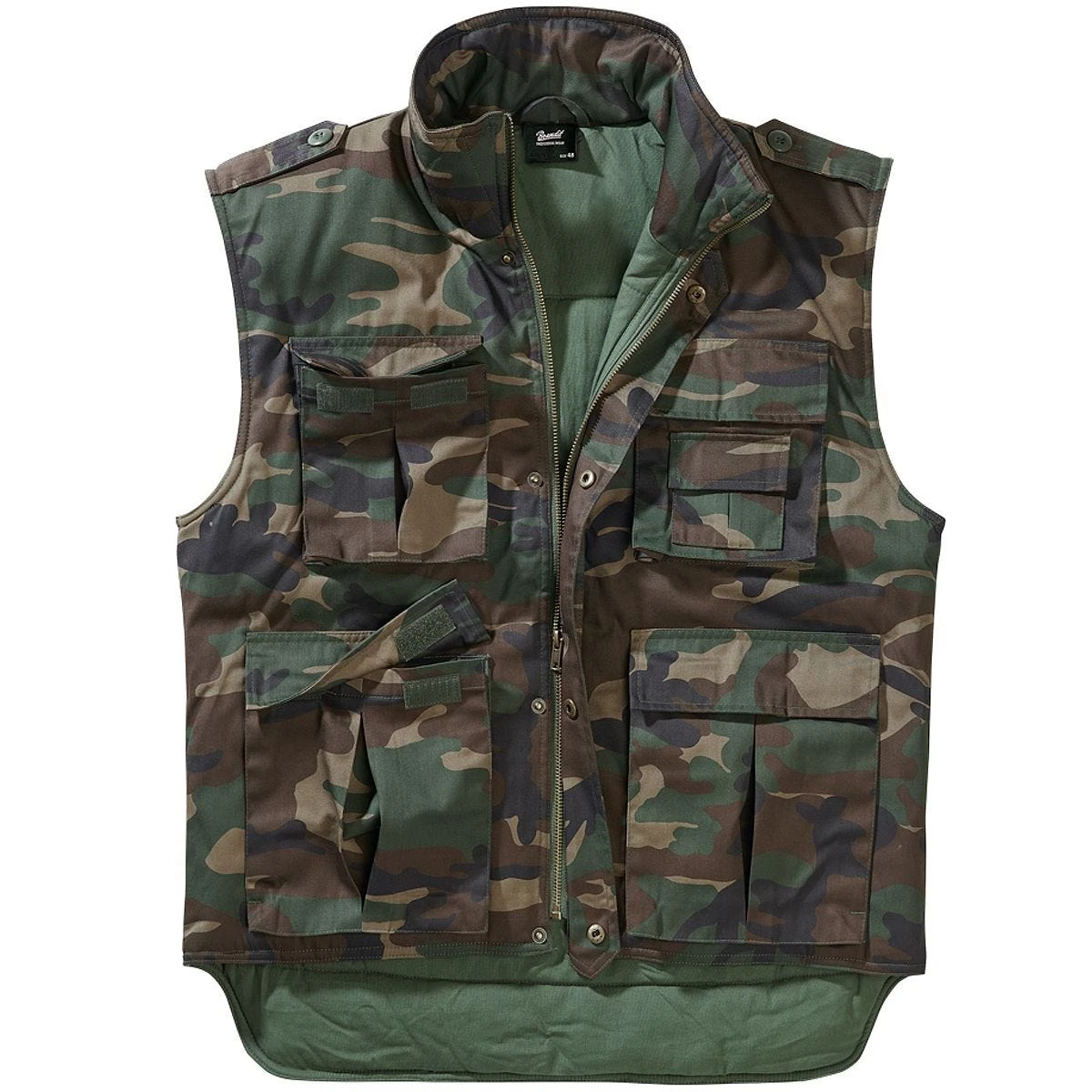 Brandit Ranger Vest Woodland 1 Brandit Ranger Vest Woodland