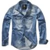 Brandit Riley Denim Shirt Denim Blue -Brandit Shop 4020 62 BRANDIT RILEY DENIM SHIRT DENIM BLUE 01