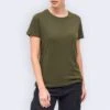 Brandit Ladies T-Shirt Olive 3 Brandit Ladies T-Shirt Olive -Brandit Shop 44004 1 Brandit Ladies T Shirt Olive 01 1