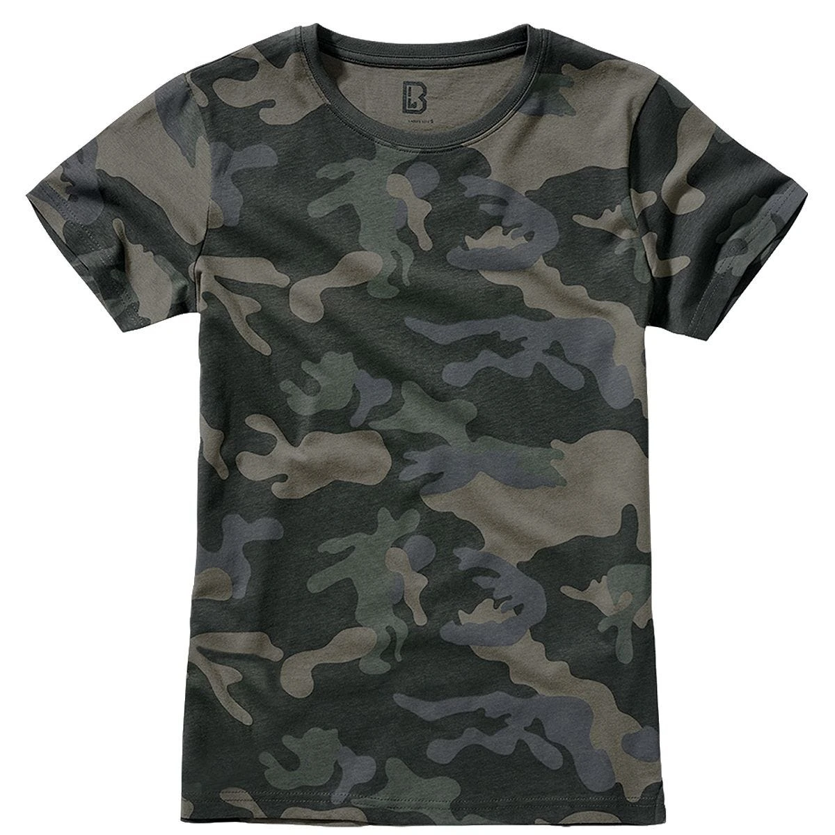 Brandit Ladies T-Shirt Dark Camo 1 Brandit Ladies T-Shirt Dark Camo