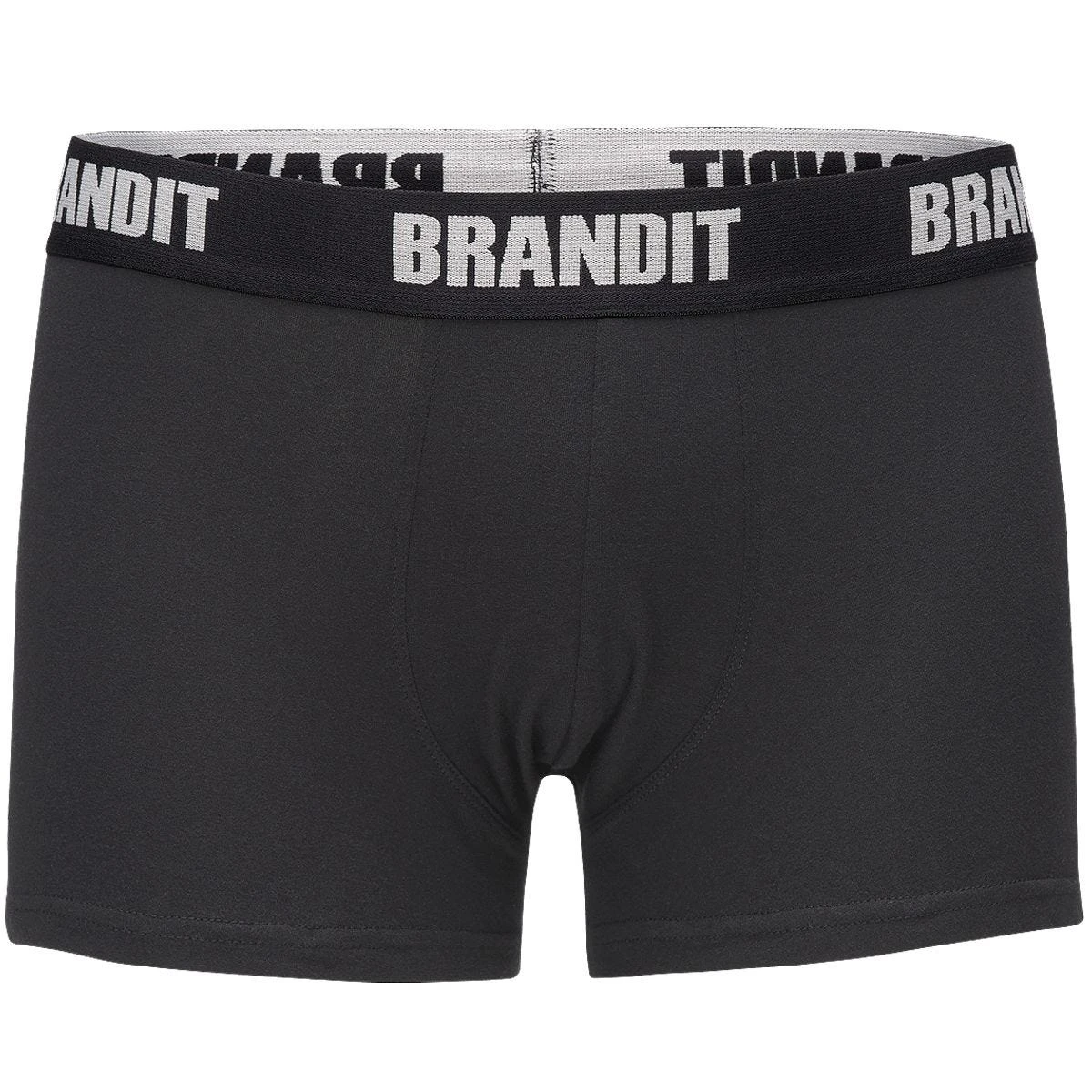 Brandit Boxer Shorts Logo 2 Pack Woodland / Black 3 Brandit Boxer Shorts Logo 2 Pack Woodland / Black - Image 3