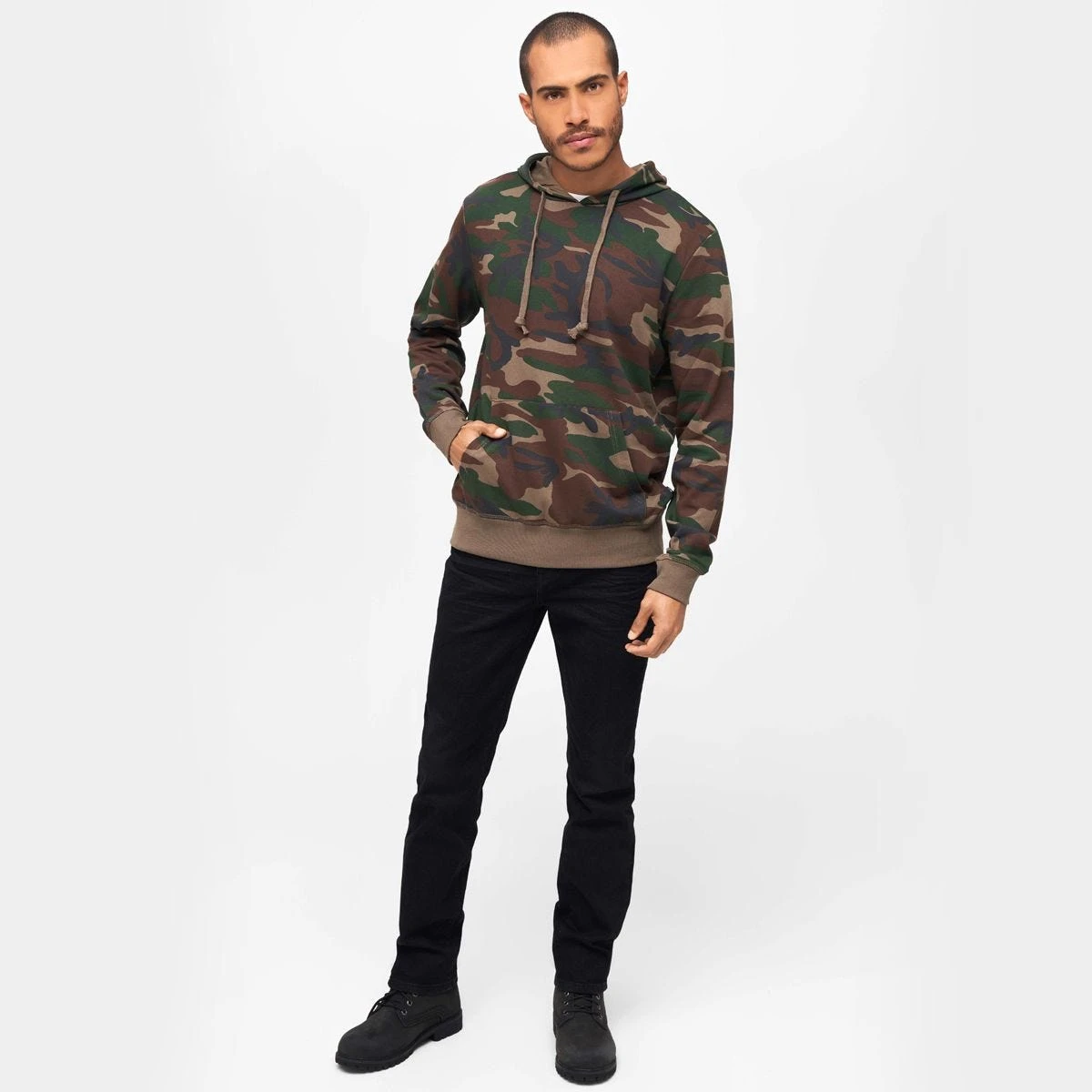 Brandit Sweathoody Woodland 5 Brandit Sweathoody Woodland - Image 5