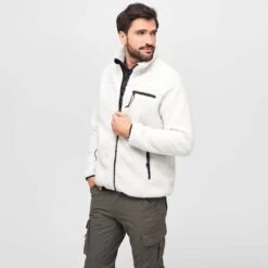Brandit Teddyfleece Jacket White