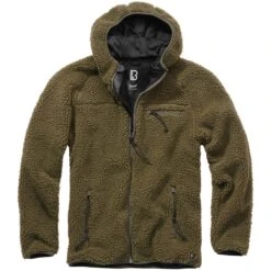 Brandit Teddyfleece Worker Jacket Olive