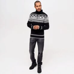 Brandit Troyer Norweger Pullover Black -Brandit Shop 5029 2 Brandit Troyer Norweger Pullover Black 4 2