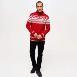 Brandit Troyer Norweger Pullover Red -Brandit Shop 5029 38 Brandit Troyer Norweger Pullover Red 4 2