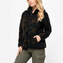 Brandit Ladies Teddyfleece Jacket Woodland