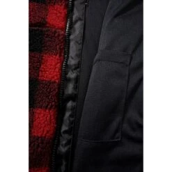 Brandit Ladies Teddyfleece Jacket Red / Black -Brandit Shop 55005 41 Brandit Ladies Teddyfleece Jacket Red Black 03