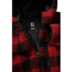 Brandit Ladies Teddyfleece Jacket Red / Black -Brandit Shop 55005 41 Brandit Ladies Teddyfleece Jacket Red Black 04