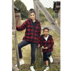 Brandit Ladies Teddyfleece Jacket Red / Black -Brandit Shop 55005 41 Brandit Ladies Teddyfleece Jacket Red Black 05