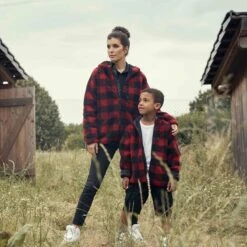 Brandit Ladies Teddyfleece Jacket Red / Black -Brandit Shop 55005 41 Brandit Ladies Teddyfleece Jacket Red Black 06