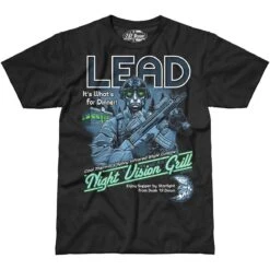 7.62 Design Lead It's What's For Dinner T-Shirt Black