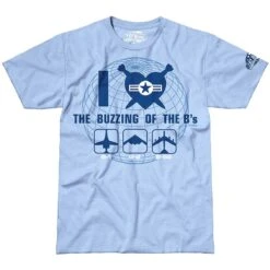 7.62 Design The Buzzing Of The B's T-Shirt Sky Blue