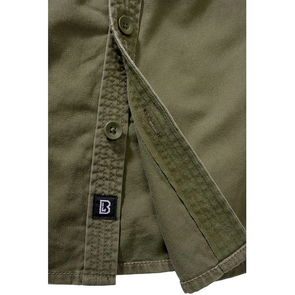 Brandit Ladies Vintage Shirt Longsleeve Olive 7 Brandit Ladies Vintage Shirt Longsleeve Olive - Image 7