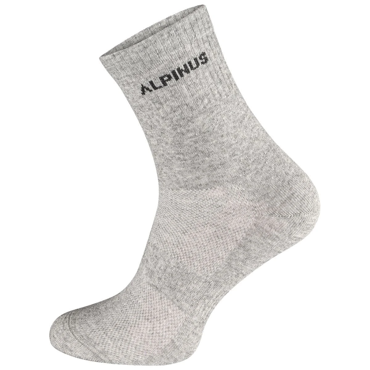 Alpinus Alpamayo 3-Pack Socks Black-Grey-White 4 Alpinus Alpamayo 3-Pack Socks Black-Grey-White - Image 4