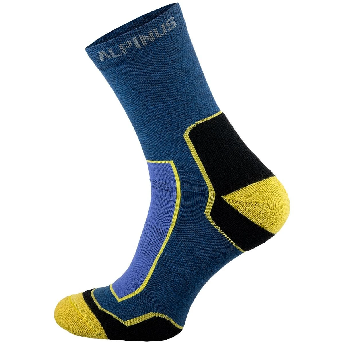 Alpinus Sveg Socks Blue-Yellow 1 Alpinus Sveg Socks Blue-Yellow