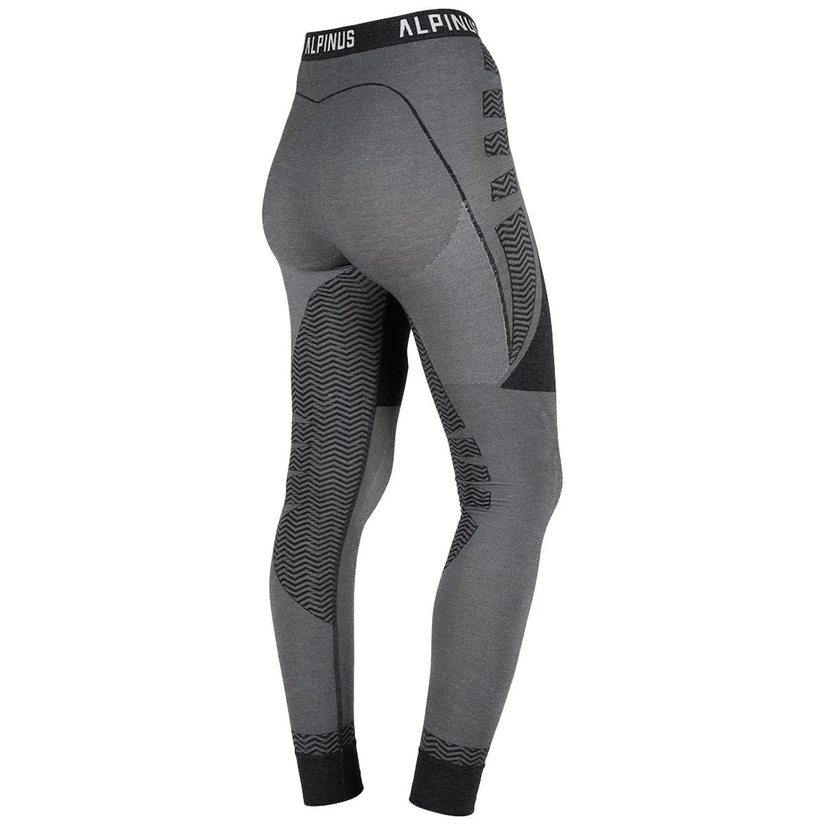 Alpinus Women Pro Miyabi Edition Base Layer Leggings Grey-Melange 2 Alpinus Women Pro Miyabi Edition Base Layer Leggings Grey-Melange - Image 2