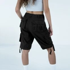 Brandit Ladies Urban Legend Shorts Black -Brandit Shop BRANDIT W 2012 2 URBAN LEGEND SHORTS BLACK 03