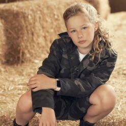 Brandit Kids M-65 Standard Jacket Dark Camo -Brandit Shop Brandit Kids M 65 Standard Jacket DarkCamo 4 1200x1200