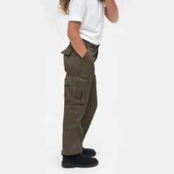 Brandit Kids US Ranger Trousers Olive -Brandit Shop Brandit Kids US Ranger Trousers Olive 3 100x1200