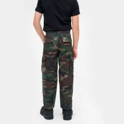 Brandit Kids US Ranger Trousers Woodland -Brandit Shop Brandit Kids US Ranger Trousers Woodland 4 100x1200